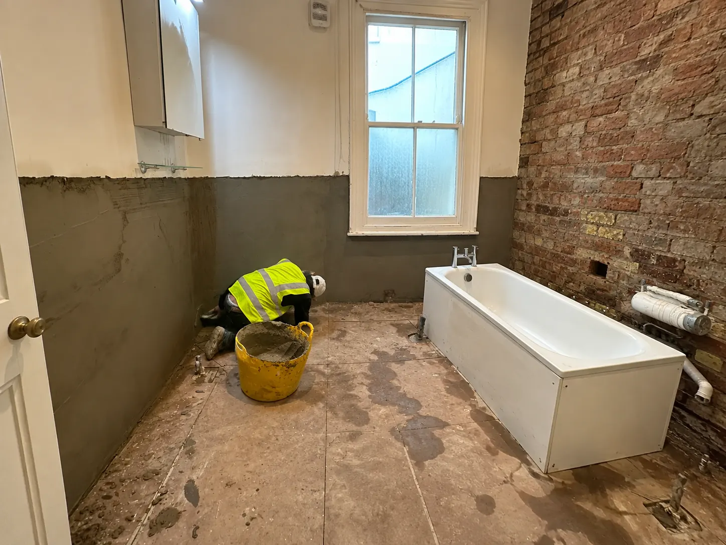 Bathroom 2 before renovation