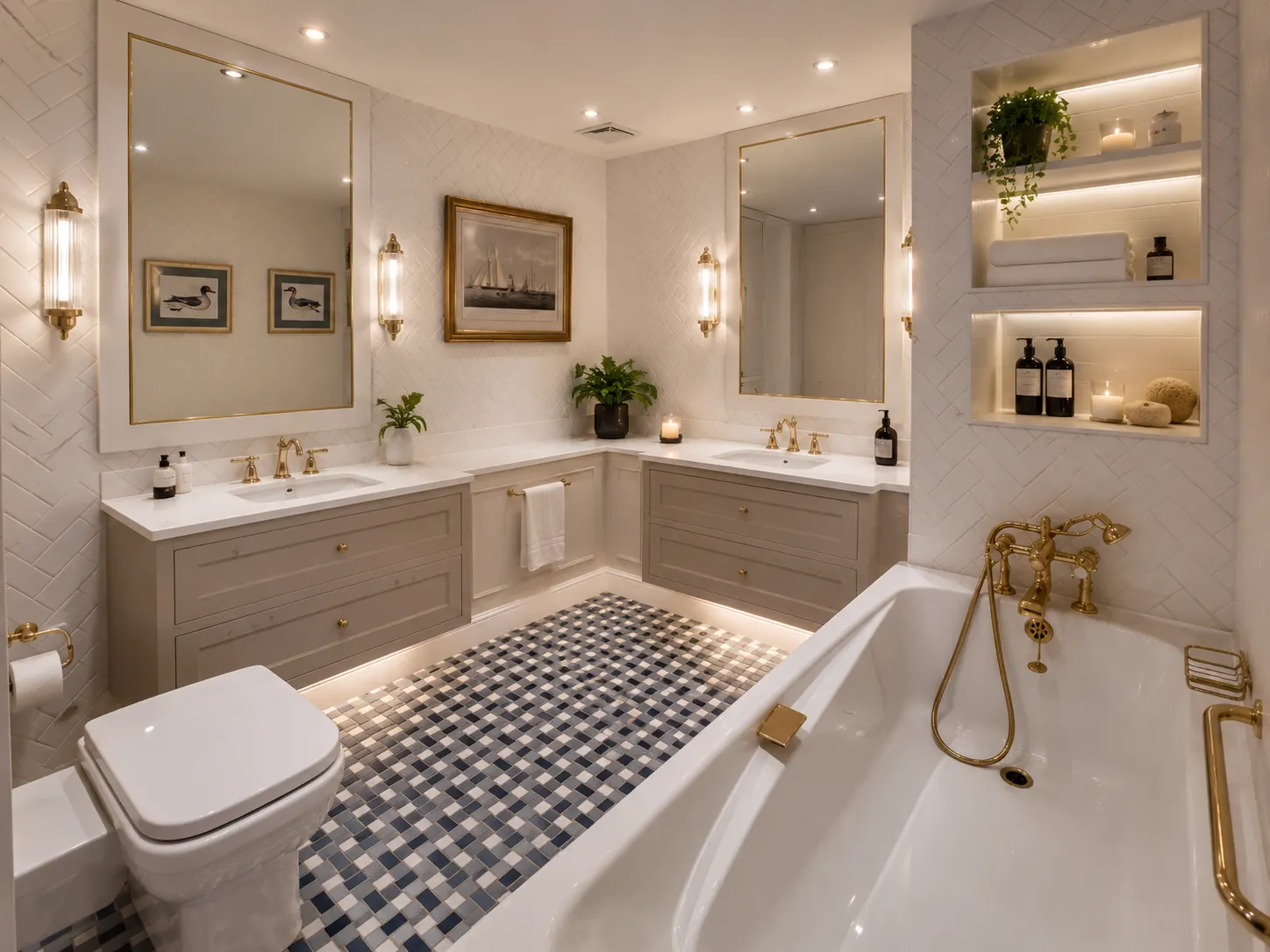 Bathroom 5 after renovation