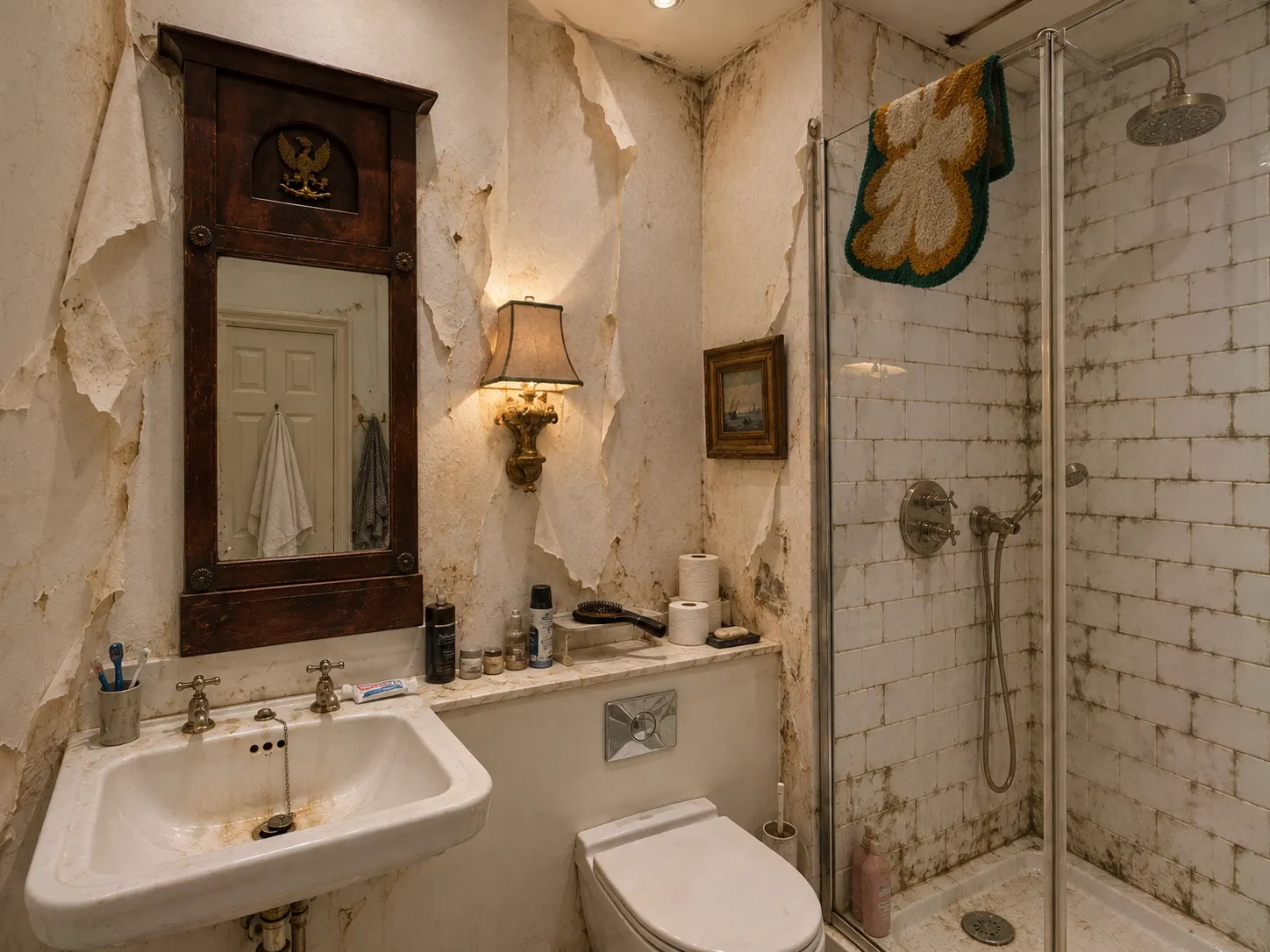 Bathroom 1 before renovation