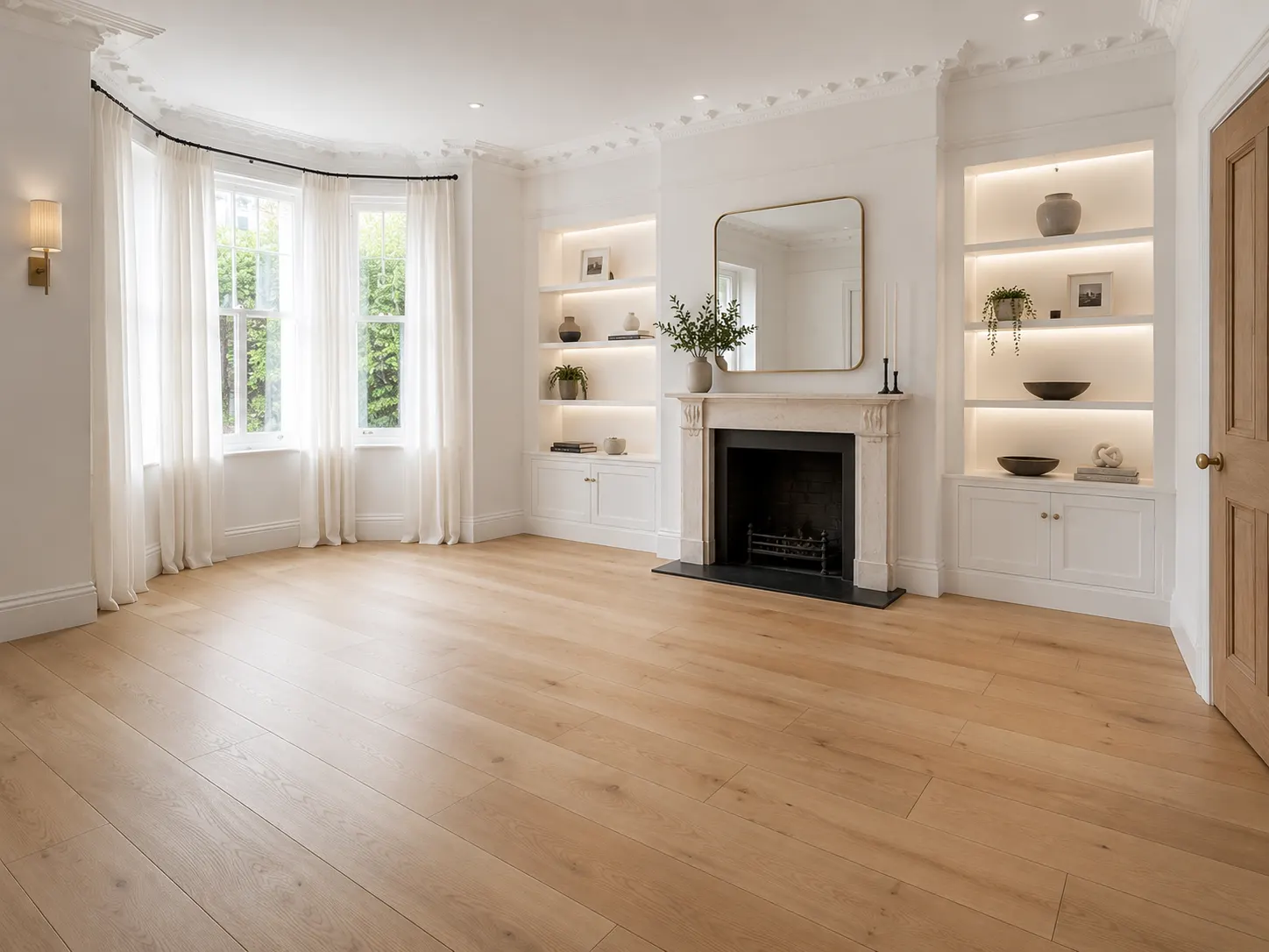 Living room after renovation
