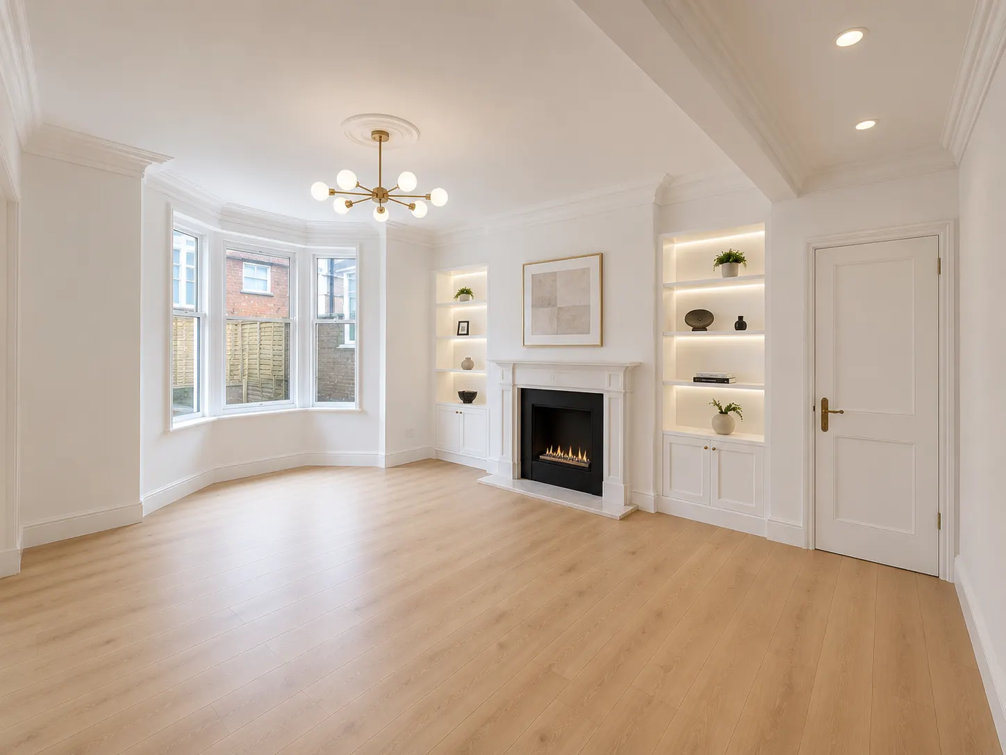 Living space 5 after renovation