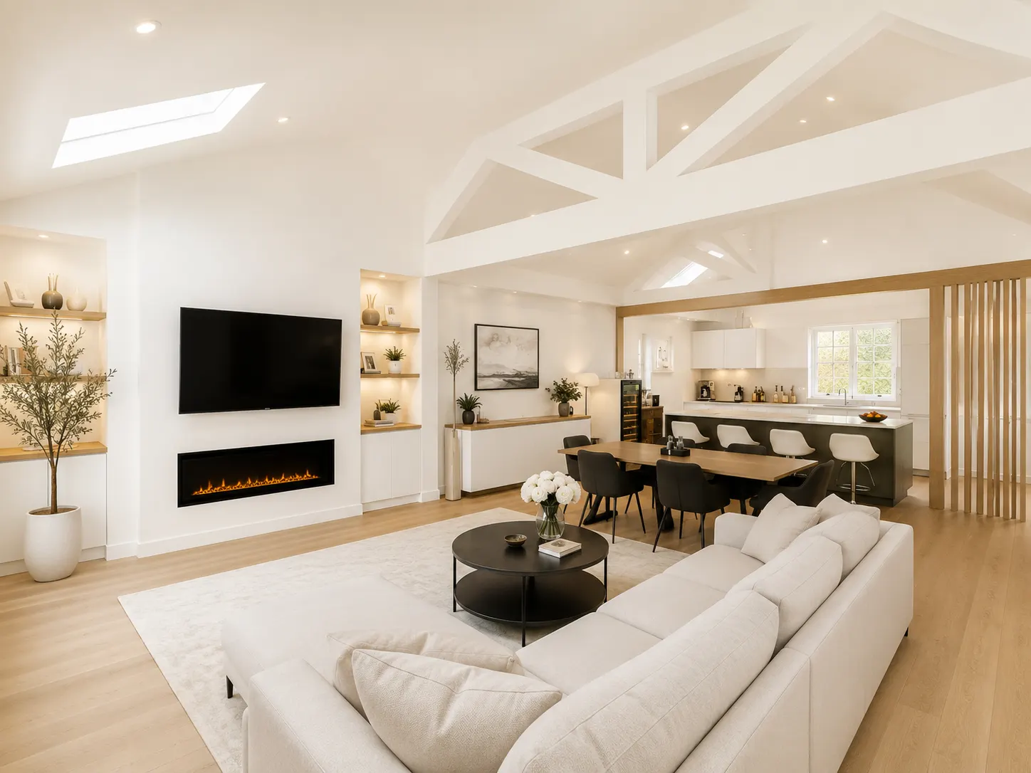 Living space 8 after renovation