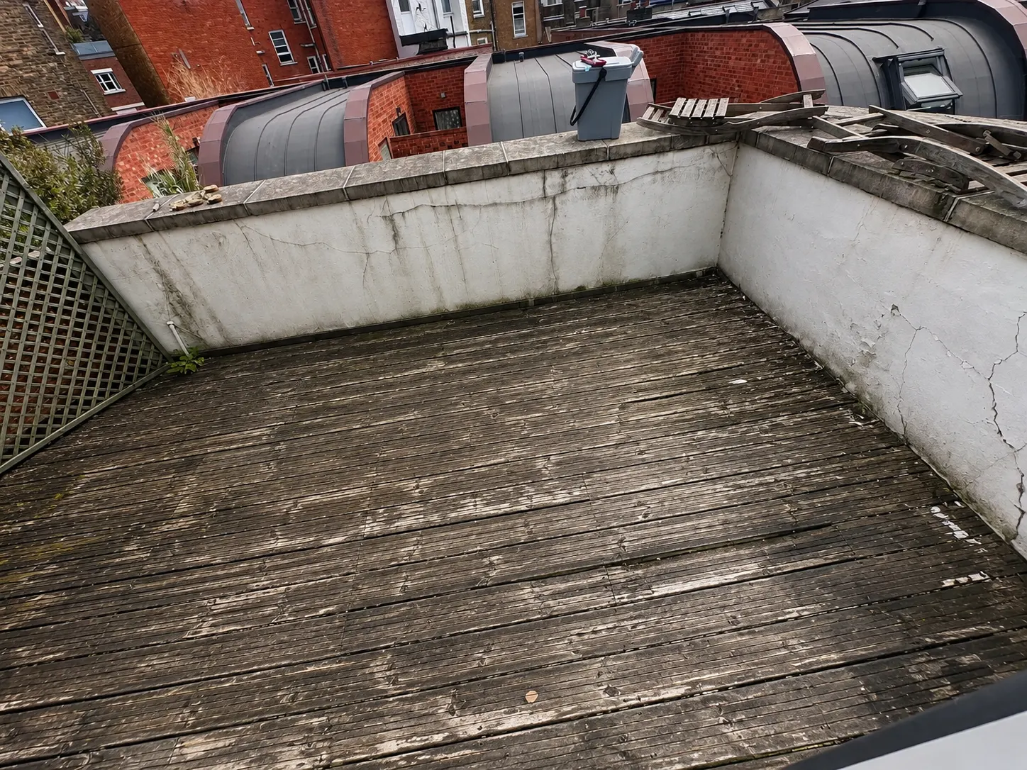Outdoor space 4 before renovation